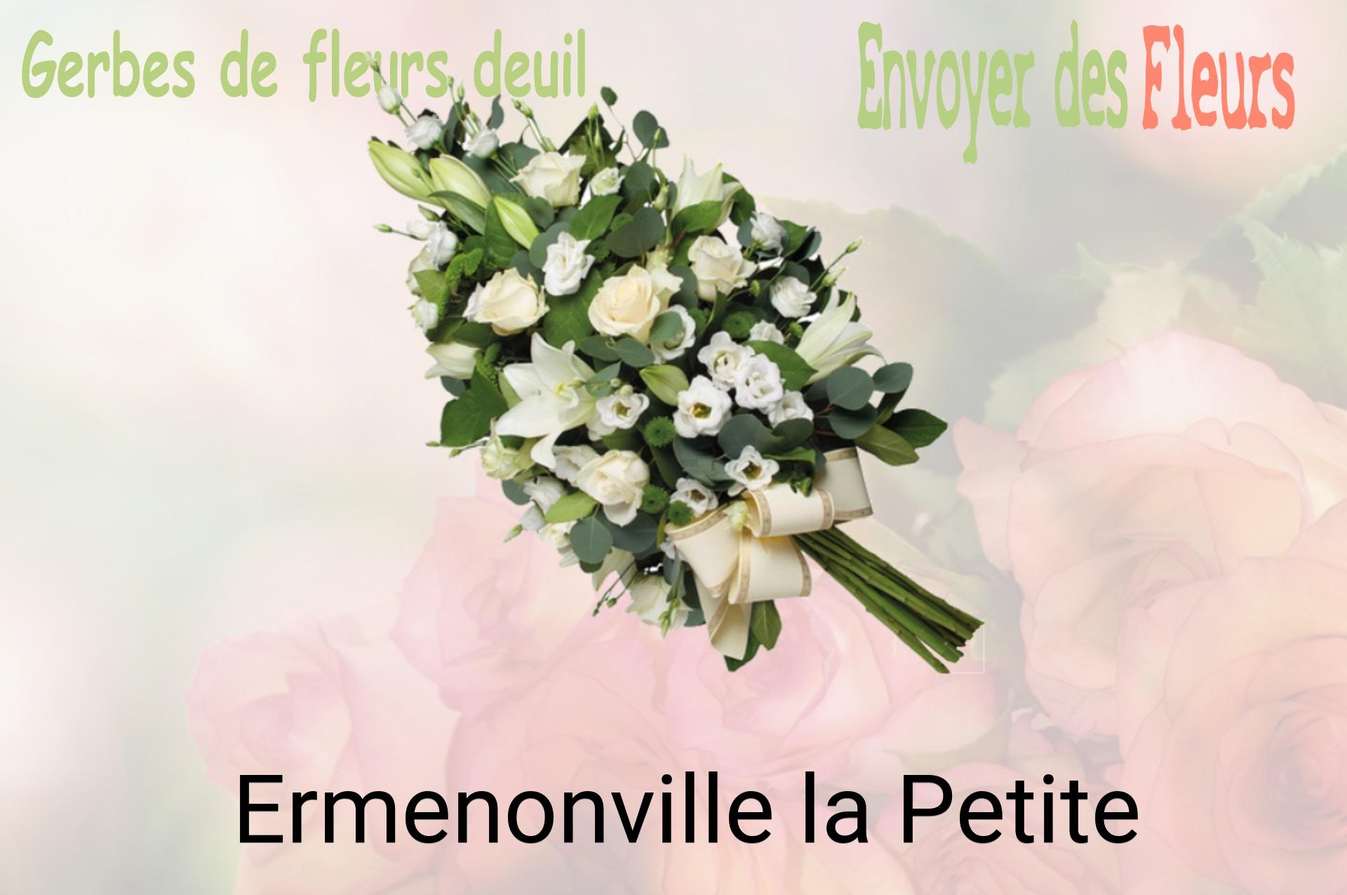 Gerbe de fleurs de deuil livrée à Ermenonville-la-Petite